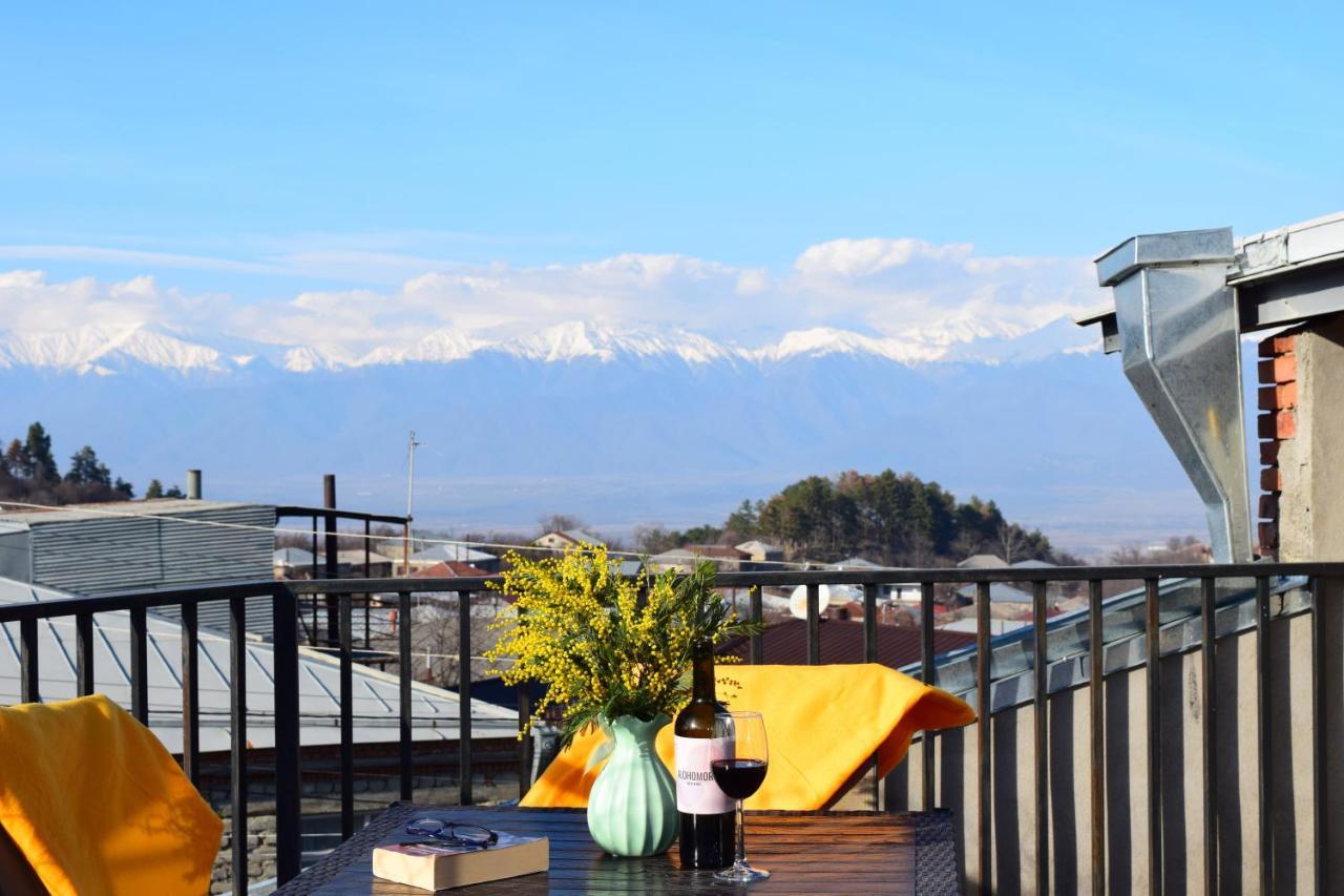 Hestia - Hotel, Wine And View Telavi Exteriör bild