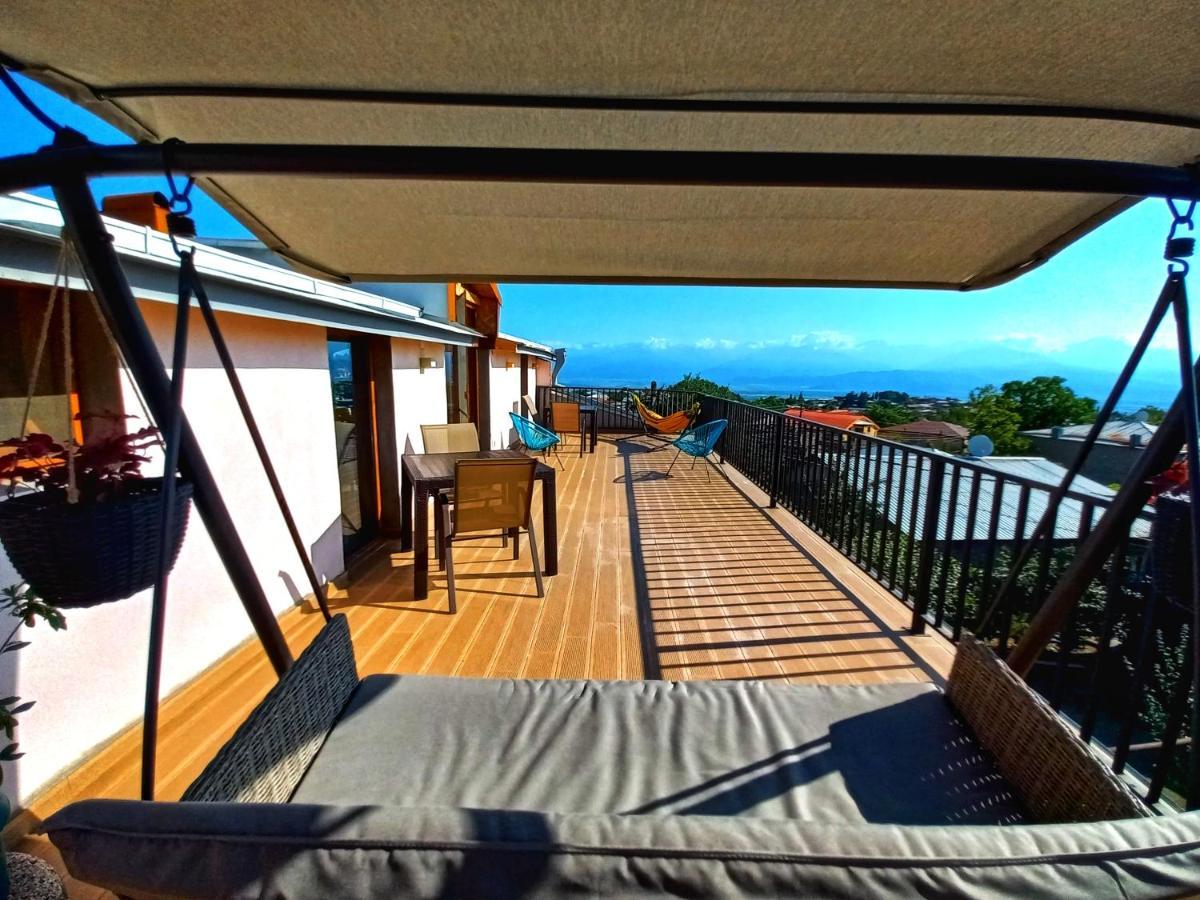 Hestia - Hotel, Wine And View Telavi Exteriör bild
