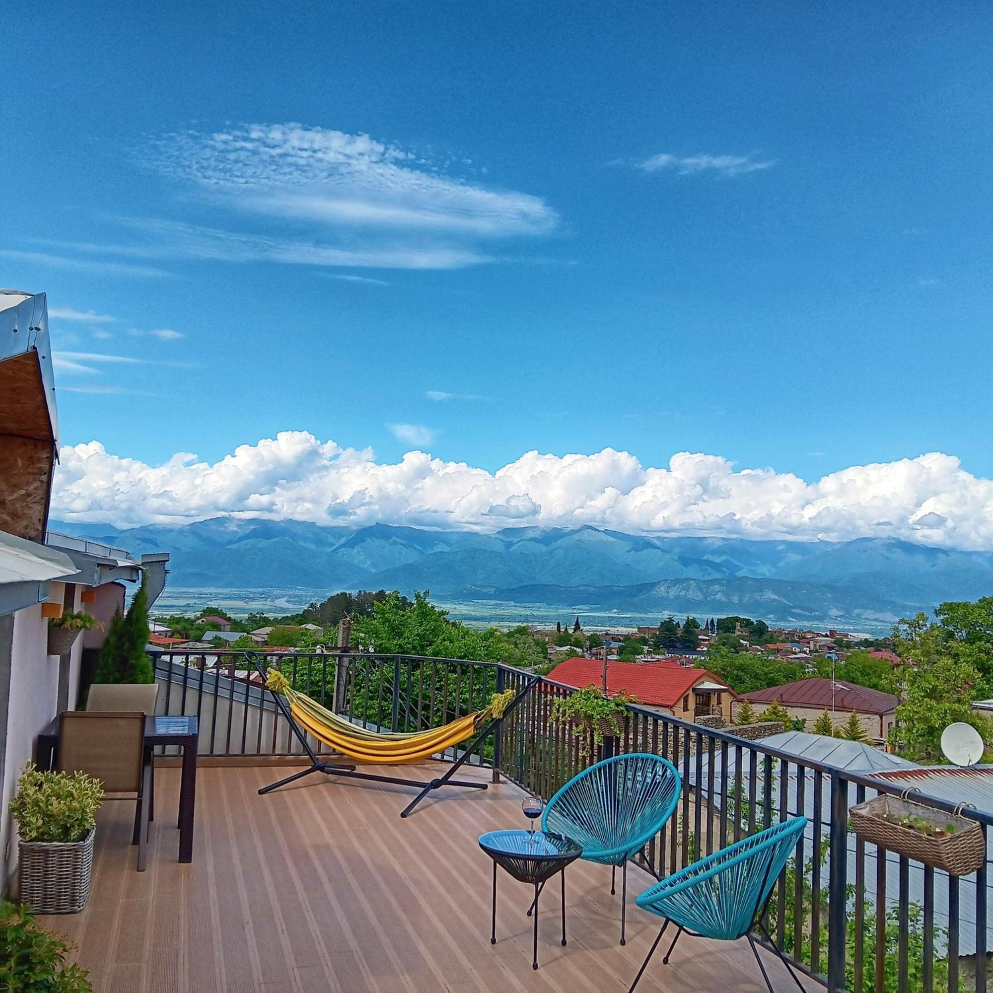Hestia - Hotel, Wine And View Telavi Exteriör bild
